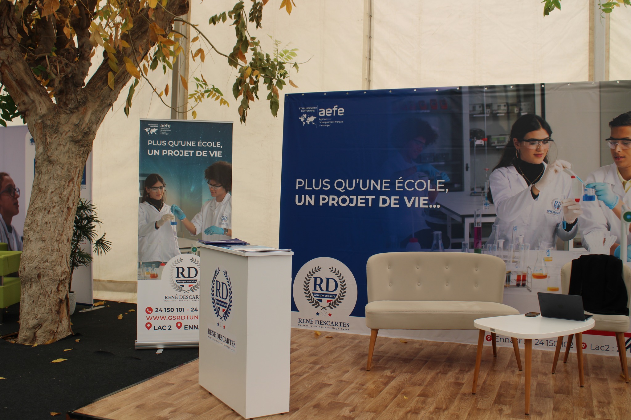 Lire la suite à propos de l’article Forum de l’Enseignement Français en Tunisie : le GSRD à l’honneur